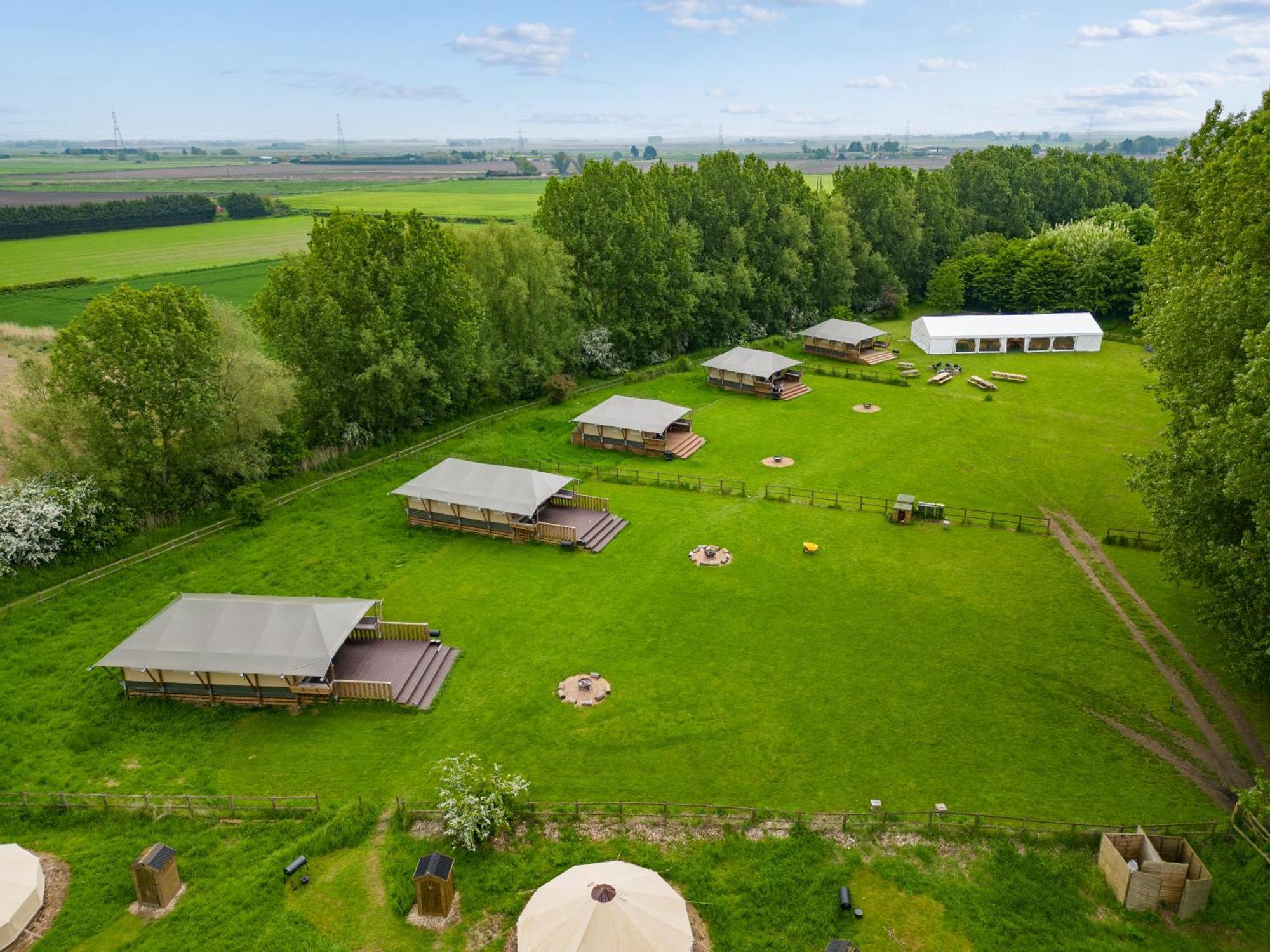 Horsley Hale Farm Glamping Hotel Ely Bagian luar foto