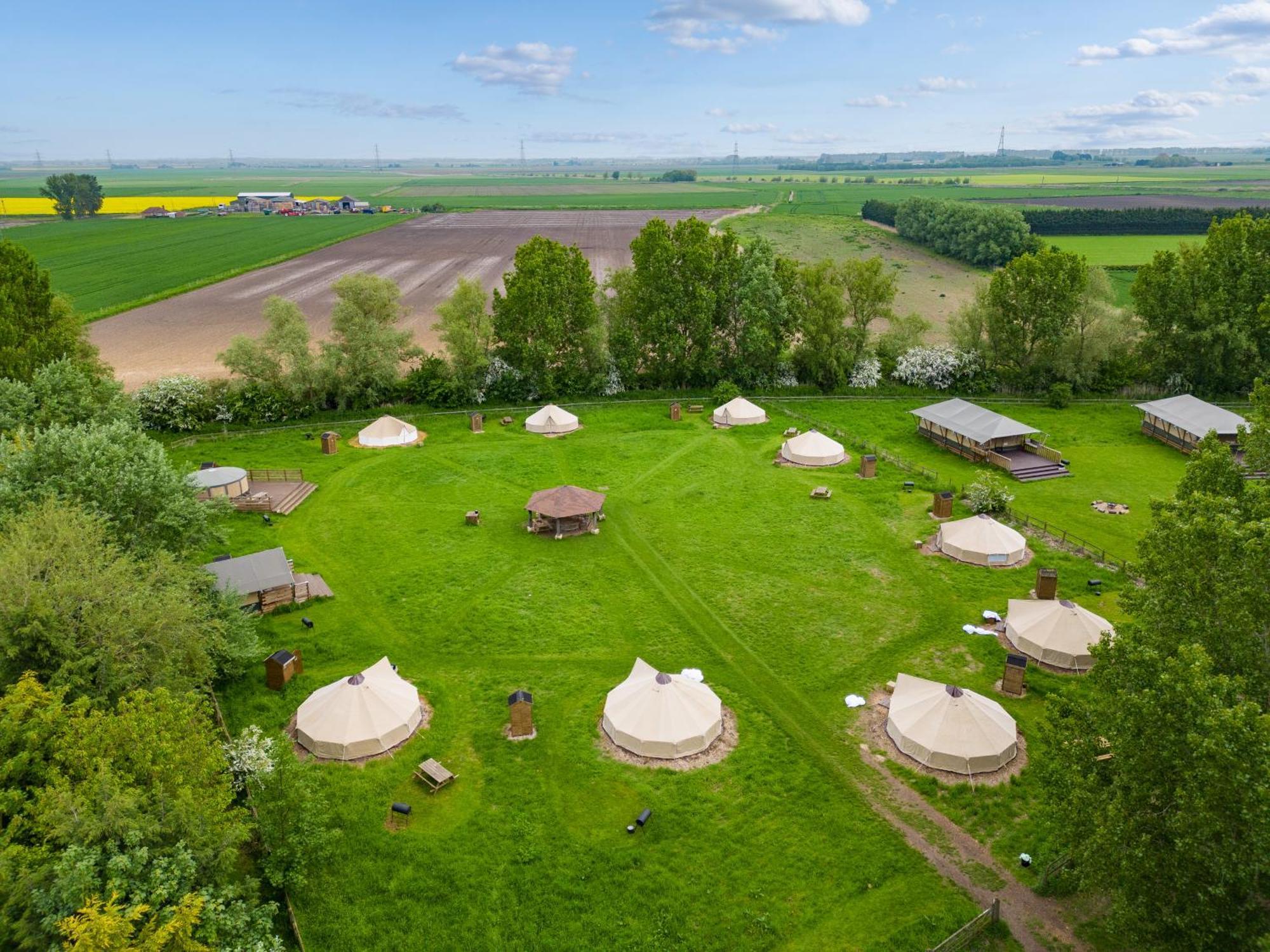 Horsley Hale Farm Glamping Hotel Ely Bagian luar foto